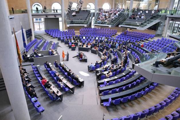 Berlin, Deutschland, 21.05.2026: Deutscher Bundestag: 80. Bundestagssitzung: Blick in den Plenarsaal zum Beginn der Sitzung Copyright: xdtsxNachrichtenagenturx dts_119686