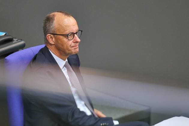 News Bilder des Tages Berlin, Deutschland, 21.05.2026: Deutscher Bundestag: 80. Bundestagssitzung: Bundeskanzler Friedrich Merz (CDU) Copyright: xdtsxNachrichtenagenturx dts_119691