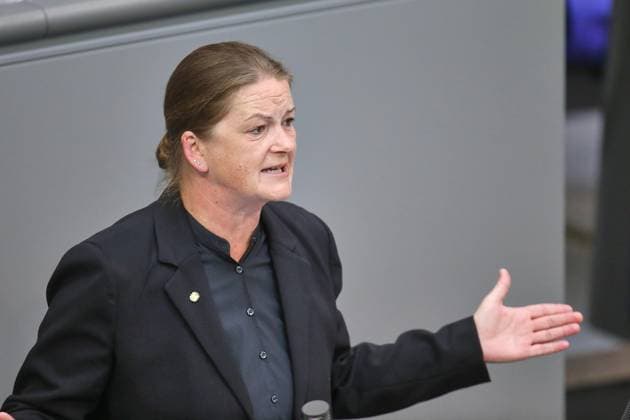 Berlin, Deutschland, 21.05.2026: Deutscher Bundestag: 80. Bundestagssitzung: Tina Winklmann, Grüne Copyright: xdtsxNachrichtenagenturx dts_119701