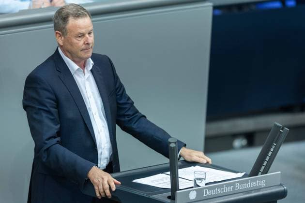 80. Sitzung des Deutschen Bundestages am 21.05.2026 im Plenarsaal des Reichstagsgebäudes in Berlin Christian Görke ( MdB Die Linke )