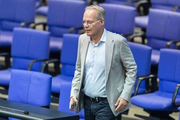 80. Sitzung des Deutschen Bundestages am 21.05.2026 im Plenarsaal des Reichstagsgebäudes in Berlin Dr. Matthias Miersch ( Fraktionsvorsitzender Sozialdemokratische Partei Deutschlands SPD )