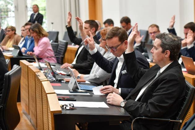 Es fand die Plenarsitzung im Saarbrücker Landtag am Mittwoch (20.05.2026) statt. Im Bild: