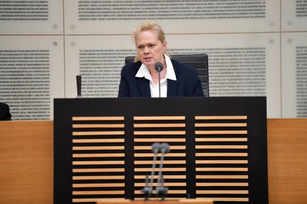 Es fand die Plenarsitzung im Saarbrücker Landtag am Mittwoch (20.05.2026) statt. Im Bild: Heike Winzent, Präsidentin des Landtages.