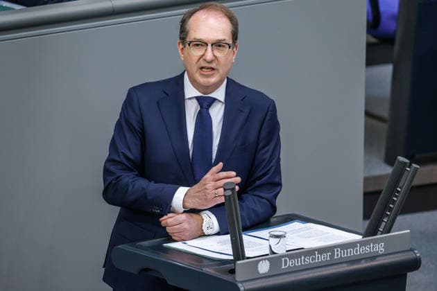 Bundestag Alexander Dobrindt (CSU), Bundesinnenminister im Deutschen Bundestag am 21.05.26 in Berlin. Berlin Berlin Deutschland Bundestag