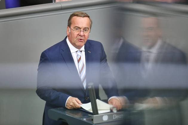 Berlin, Deutschland, 21.05.2026: Deutscher Bundestag: 80. Bundestagssitzung: Bundesminister der Verteidigung Boris Pistorius (SPD) Copyright: xdtsxNachrichtenagenturx dts_119836