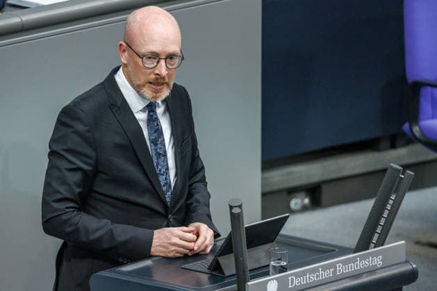 Bundestag Christian Pegel (BRat) im Deutschen Bundestag am 21.05.26 in Berlin. Berlin Berlin Deutschland Bundestag