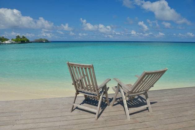 tropical beach nature landscape with white sand at summer model released Symbolfoto, property released Copyright: xdotshockx Panthermedia70364080.jpg