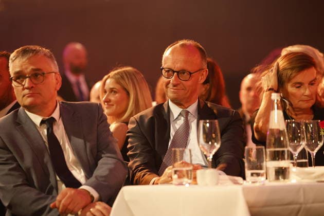 News Bilder des Tages Bundeskanzler, Merz; German Startup Awards 2026, am 21.05.2026 in Berlin, (Palais am Funkturm in Berlin), Deutschland