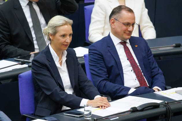 Bundestag Alice Weidel (AfD) im Deutschen Bundestag am 21.05.26 in Berlin. Berlin Berlin Deutschland Bundestag