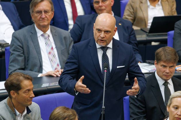 Bundestag Enrico Komning (AfD) im Deutschen Bundestag am 21.05.26 in Berlin. Berlin Berlin Deutschland Bundestag