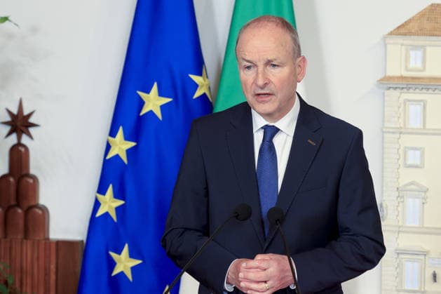 Giorgia Meloni - Micheal Martin meeting in Rome ROME, ITALY - MAY 22: Ireland s Prime Minister Micheal Martin and Italy s Premier Giorgia Meloni (not seen) hold a joint press meeting after their meeting at Chigi Palace government office in Rome, Italy, on May 22, 2026. Riccardo De Luca Anadolu Rome Italy. Editorial use only. Please get in touch for any other usage.  Copyright: x2026xAnadoluxRiccardoxDexLucax