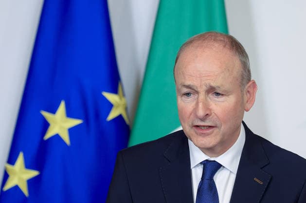 Giorgia Meloni - Micheal Martin meeting in Rome ROME, ITALY - MAY 22: Ireland s Prime Minister Micheal Martin and Italy s Premier Giorgia Meloni (not seen) hold a joint press meeting after their meeting at Chigi Palace government office in Rome, Italy, on May 22, 2026. Riccardo De Luca Anadolu Rome Italy. Editorial use only. Please get in touch for any other usage.  Copyright: x2026xAnadoluxRiccardoxDexLucax
