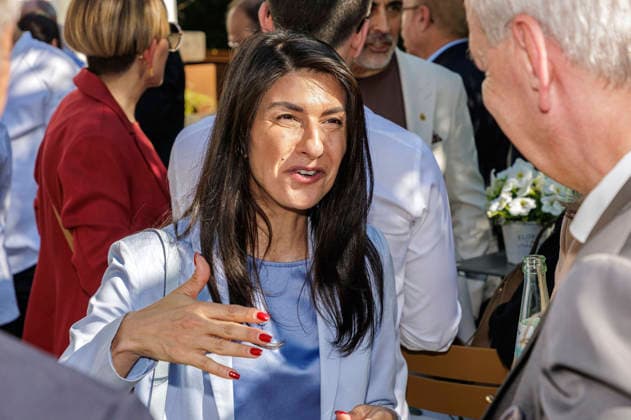 Serap Güler auf der Woche der türkischen Küche im Hotel Restaurant Diepeschrather Mühle von Nelson Müller. Bergisch Gladbach, 22.05.2026