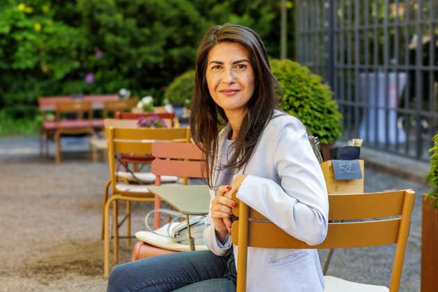 Serap Güler auf der Woche der türkischen Küche im Hotel Restaurant Diepeschrather Mühle von Nelson Müller. Bergisch Gladbach, 22.05.2026