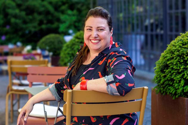 Meltem Kaptan auf der Woche der türkischen Küche im Hotel Restaurant Diepeschrather Mühle von Nelson Müller. Bergisch Gladbach, 22.05.2026