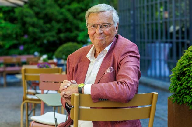 Wolfgang Bosbach auf der Woche der türkischen Küche im Hotel Restaurant Diepeschrather Mühle von Nelson Müller. Bergisch Gladbach, 22.05.2026