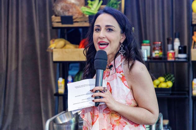 Nina Moghaddam auf der Woche der türkischen Küche im Hotel Restaurant Diepeschrather Mühle von Nelson Müller. Bergisch Gladbach, 22.05.2026