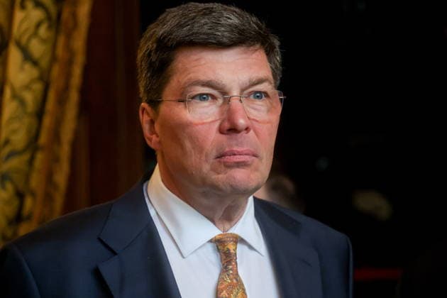 RUSSIA, MOSCOW - MAY 25, 2026: Member of the Board and Vice President of the RussianInterntional Affairs Council Mikhail Margelov is seen before a reception for the heads of missions at the Reception House of Russia’s Ministry of Foreign Affairs on Africa Day. Sergei Fadeichev TASS  93027599