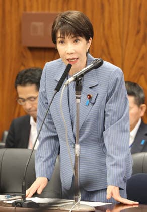 May 26, 2026, Tokyo, Japan - Japanese Prime Minister Sanae Takaichi answers a question at Upper House s cabinet committee session in Tokyo for the bill to establish a national intelligence agency on Tuesday, May 26, 2026. (photo by Yoshio Tsunoda AFLO)  aflo_332026698