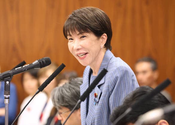 May 26, 2026, Tokyo, Japan - Japanese Prime Minister Sanae Takaichi answers a question at Upper House s cabinet committee session in Tokyo for the bill to establish a national intelligence agency on Tuesday, May 26, 2026. (photo by Yoshio Tsunoda AFLO)  aflo_332026714