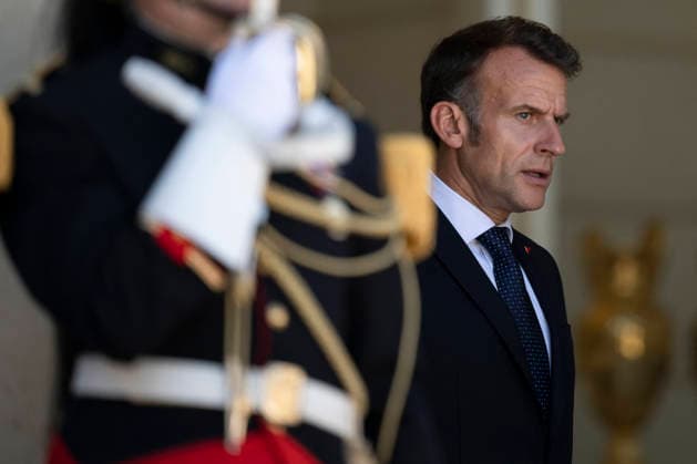 President Macron Meets Bulgaria s PM - Paris France s President Emmanuel Macron at the Elysee Palace in Paris on May 27, 2026. Photo by Eliot Blondet ABACAPRESS.COM Paris France France  Copyright: xBlondetxEliot ABACAx