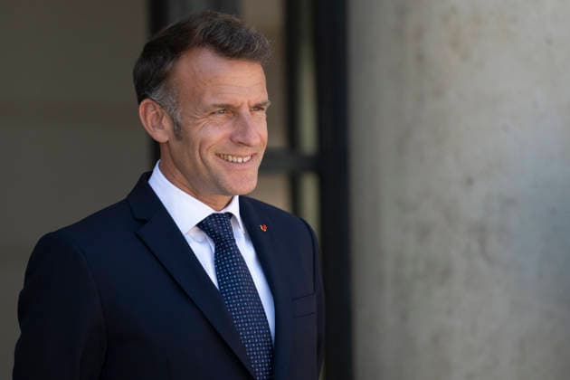 President Macron Meets Bulgaria s PM - Paris France s President Emmanuel Macron at the Elysee Palace in Paris on May 27, 2026. Photo by Eliot Blondet ABACAPRESS.COM Paris France France  Copyright: xBlondetxEliot ABACAx