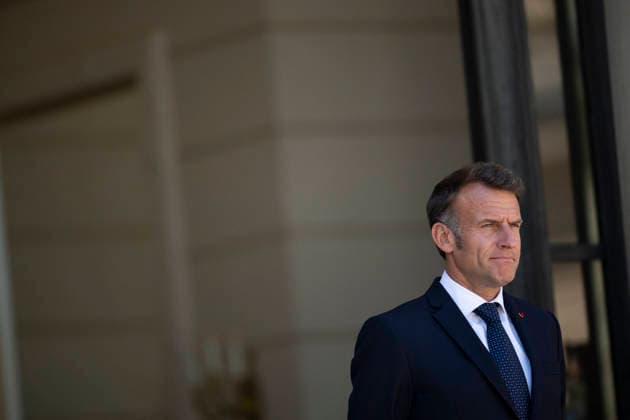 President Macron Meets Bulgaria s PM - Paris France s President Emmanuel Macron at the Elysee Palace in Paris on May 27, 2026. Photo by Eliot Blondet ABACAPRESS.COM Paris France France  Copyright: xBlondetxEliot ABACAx