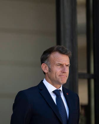 President Macron Meets Bulgaria s PM - Paris France s President Emmanuel Macron at the Elysee Palace in Paris on May 27, 2026. Photo by Eliot Blondet ABACAPRESS.COM Paris France France  Copyright: xBlondetxEliot ABACAx