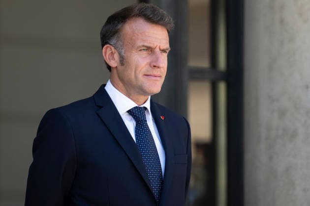 President Macron Meets Bulgaria s PM - Paris France s President Emmanuel Macron at the Elysee Palace in Paris on May 27, 2026. Photo by Eliot Blondet ABACAPRESS.COM Paris France France  Copyright: xBlondetxEliot ABACAx