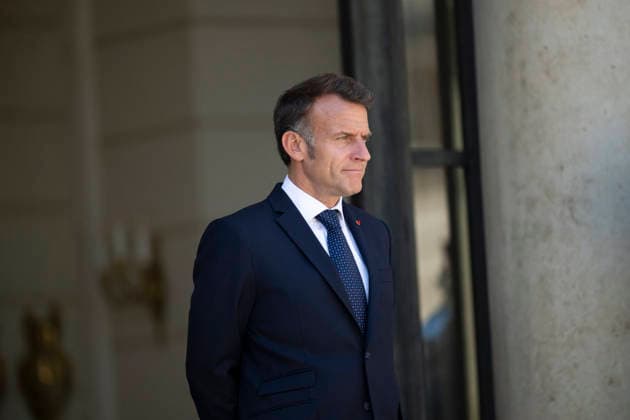President Macron Meets Bulgaria s PM - Paris France s President Emmanuel Macron at the Elysee Palace in Paris on May 27, 2026. Photo by Eliot Blondet ABACAPRESS.COM Paris France France  Copyright: xBlondetxEliot ABACAx