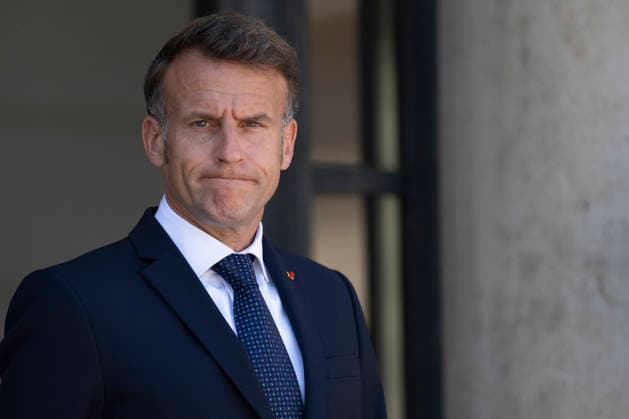 President Macron Meets Bulgaria s PM - Paris France s President Emmanuel Macron at the Elysee Palace in Paris on May 27, 2026. Photo by Eliot Blondet ABACAPRESS.COM Paris France France  Copyright: xBlondetxEliot ABACAx