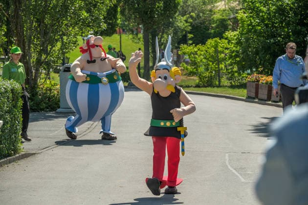Eröffnung des neuen Themenbereichs Idefix Abenteuerland im Freizeitpark Belantis bei Leipzig. Der familienorientierte Erlebnisbereich rund um die bekannten Asterix-Figuren ist Teil der geplanten Weiterentwicklung des Parks zum zukünftigen Asterix-Park Deutschland. Eröffnung Idefix Abenteuerland
