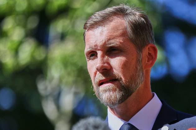 Berlin, Deutschland, 27.05.2026: Charité: Pressestatement von Gesundheitsministerin und Vorstandsvorsitzendem der Charité zu Ebola-Patient: Leif Erik Sander, Klinikdirektor der Klinik für Infektiologie und Intensivmedizin Copyright: xdtsxNachrichtenagenturx dts_120934