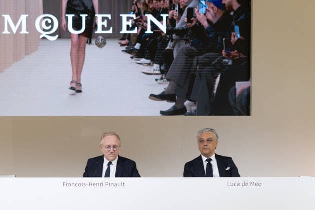 Kering Annual General Meeting - Paris French businessman Francois-Henri Pinault, Kering chief executive Luca De Meo at the Kering Annual General Meeting at Kering headquarters in Paris on May 28, 2026. Photo by Raphael Lafargue ABACAPRESS.COM Paris France  Copyright: xLafarguexRaphael ABACAx