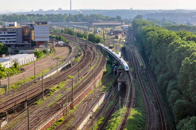 Gleisvorfeld am Hauptbahnhof Stuttgart. Nach Abschluss des Projekts Stuttgart 21 sollen hier Wohnungen und das neue Rosensteinquartier und Wohnungen entstehen. 27.05.2026, Stuttgart, Baden-Württemberg, Deutschland