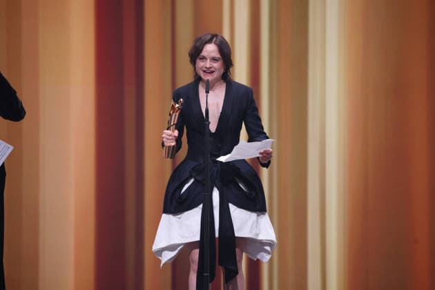 DEUTSCHER FILMPREIS 2026 - SHOW Gewinnerin Lena Urzendowsky BESTE WEIBLICHE NEBENROLLE bei der Verleihung DEUTSCHER FILMPREIS 2026 in Berlin Copyright: xEventpressxFuhrx