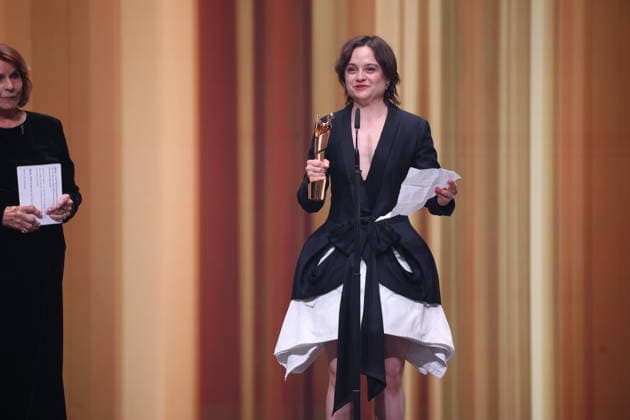 DEUTSCHER FILMPREIS 2026 - SHOW Gewinnerin Lena Urzendowsky BESTE WEIBLICHE NEBENROLLE bei der Verleihung DEUTSCHER FILMPREIS 2026 in Berlin Copyright: xEventpressxFuhrx