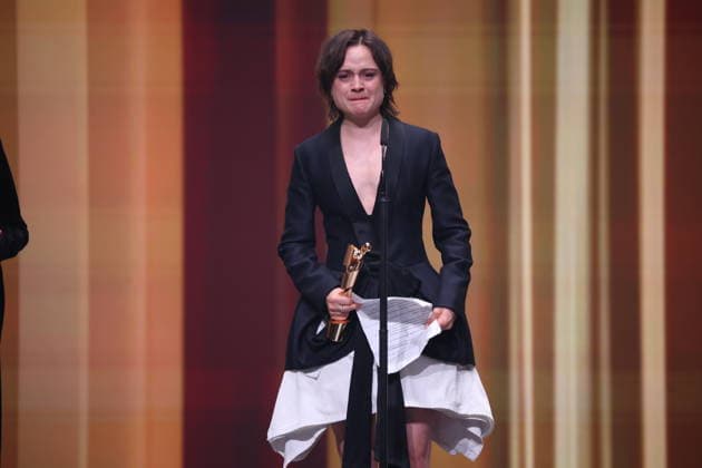 DEUTSCHER FILMPREIS 2026 - SHOW Gewinnerin Lena Urzendowsky BESTE WEIBLICHE NEBENROLLE bei der Verleihung DEUTSCHER FILMPREIS 2026 in Berlin Copyright: xEventpressxFuhrx