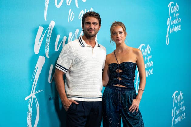 June 1, 2026, Madrid, Madrid, SPAIN: Spanish actor MAXI IGLESIAS and actress MARGARIDA CORCEIRO attend the fan event for the new Spanish film Todo lo que nunca fuimos in Madrid. Madrid SPAIN  - ZUMAc270 20260601_zip_c270_025 Copyright: xDavidxCruzxSanzx