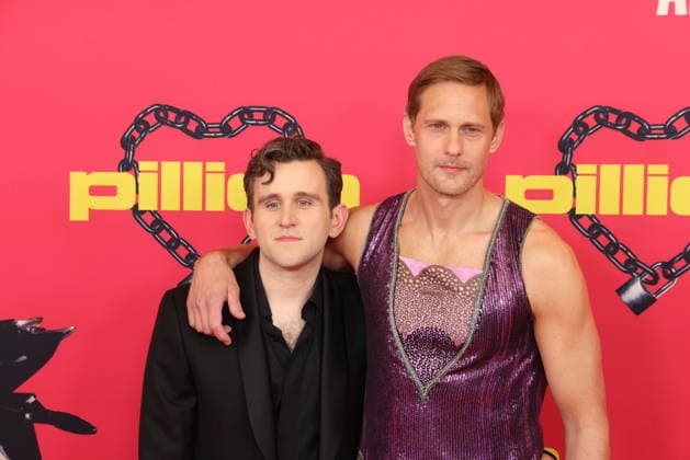 Harry Melling und Alexander Skarsgard bei der Premiere des Kinofilms Pillion im Kino International. Berlin, 20.03.2026 Copyright: xRenexduxVinagex