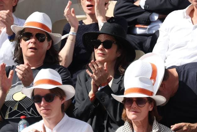 ROLAND GARROS PHOTOPQR LE PARISIEN Le Parisien Arnaud Journois PARIS 07 06 2026 Paris Stade Roland Garros, June 7, 2026 Tennis Internationaux de France de Roland Garros Mens singles Court Philippe Chatrier final Alexander Zverev vs Flavio Cobolli Marion Cotillard Photo Le Parisien Arnaud Journois PARIS France  Copyright: xPHOTOPQR LExPARISIEN MAXPPPxLexParisienx xArnaudxJournoisx 20260607LPA2151 20260607LPA2151