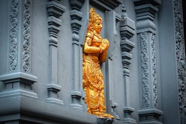 Eröffnung Hindu-Tempel in Berlin ** NUR FÜR REDAKTIONELLE ZWECKE ** EDITORIAL USE ONLY **<p>Eröffnung Hindu-Tempel in Berlin, Im Sri-Ganesha-Hindu-Tempel Berlin stehen Hinduistische Götterstatuen, sogenannte Murtis. Für die Eröffnung des Hindu-Tempels beginnen mehrtägige Feierlichkeiten und Rituale., fotografiert am 07.06.2026 in Berlin. Berlin Berlin Berlin Copyright: MaurizioxGambarini