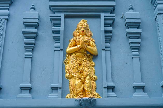 Sri Ganesha Hindu Tempel, Hasenheide, Neukölln, Berlin, Deutschland