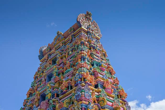 Sri Ganesha Hindu Tempel, Hasenheide, Neukölln, Berlin, Deutschland