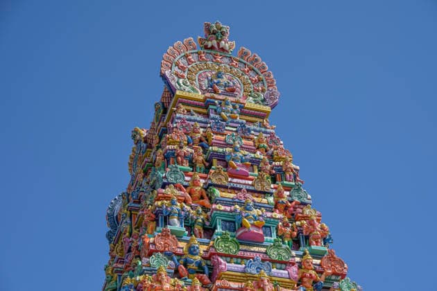 Sri Ganesha Hindu Tempel, Hasenheide, Neukölln, Berlin, Deutschland