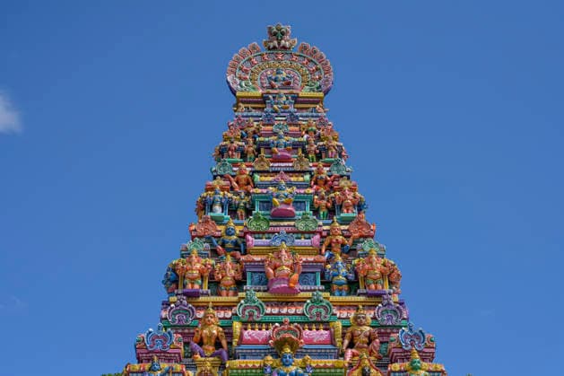 Sri Ganesha Hindu Tempel, Hasenheide, Neukölln, Berlin, Deutschland
