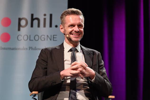 Kabarettist Florian Schroeder auf der Phil.Cologne, ein internationales Fest für Philosophie