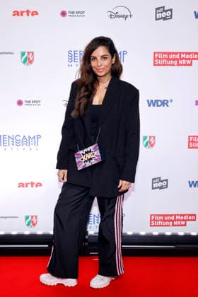 Moderatorin Collien Fernandes bei der Eröffnung des Seriencamp Festival Köln 2026 im Cinenova-Kino Köln. Köln, 08.06.2026 NRW Deutschland Copyright: xChristophxHardtx