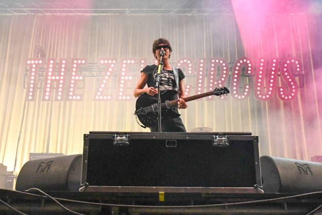 Music Concert - The Zen Circus Andrea Appino during The Zen Circus, Music Concert in Padua, Italy, June 12 2026 Padua Sherwood Festival Italy Copyright: xSimonexPiccirillix xLiveMediax LPM_2514063
