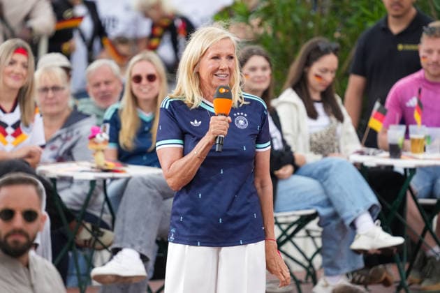 ZDF-Fernsehgarten 2026. Andrea (Kiwi) Kiewel im ZDF Fernsehgarten mit dem Motto Fußball Party am 14.06.2026 in Mainz. Mainz ZDF Fernsehgarten Rheinland-Pfalz